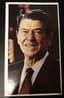 RONALD REAGAN, AUTOGRAPH
SIGNED CAMPAIGN POSTCARD WITH PHOTOGRAPH, 1984
