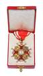 ЗНАК ОРДЕНА СВЯТОГО
СТАНИСЛАВА 2-Й СТЕПЕНИ НА
ОРДЕНСКОЙ ЛЕНТЕ