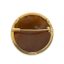 BROCHE EN OR JAUNE 18K ET CAMÉE