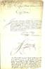 [SANTO DOMINGO] - Signed document
Certificate of the deputies of Santo Domingo for the family "Milscent" asking for his return to the colonies Important a...