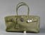 HERMÈS BIRKIN 42 SHOULDER HANDBAG FJORD GREEN VERONESE