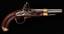 French Cavalry pistol with  intlock, model AN of the XIII (1804 - 1805).