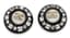 CHANEL 
Earrings with crystals and gold-tone CC logo, Fall 2024