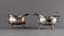ART DE LA TABLE: LOT OF FINE SILVER TABLE WARE