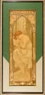 ALPHONSE MUCHA (1860-1939)
Lot of four lithographs - Series ‘The times of the day’ 1899: Morning awakening, High noon, Evening dreams, and Night rest