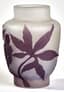 GALLÉ GLASS VASE