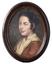 XIX CENTURY
Two oval female portraits