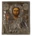 ICÔNE ‘CHRIST PANTOCRATOR’ IN SILVER OKLAD
Russia, first quarter of the 19th century