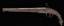 Flintlock pistol.