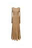 CHANEL BY KARL LAGERFELD METIERS D'ART 'PARIS IN ROME' 2015/2016 (Passage 53)
Gold long dress