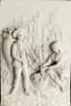 PAIR OF RUSSIAN MARBLE RELIEF PLAQUES FEATURING PASTORAL SCENES
St Petersburg, circa 1882