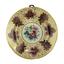 PORCELAIN PLATE FROM THE KORBIEVSKY IMPERIAL SERVICE.
Porcelain Factory Kornilov Brothers, Russia, Saint Petersburg, 1861-70.