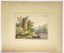 A. AN. CAPITAINE, 19TH CENTURY
Landscape with ruins and a boat