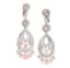 BOUCHERON CINNA DIAMOND, WHITE GOLD AND ANGEL SKIN EARRINGS