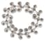 18K WHITE GOLD AND DIAMOND RINCEAUX SHAPED BRACELET
