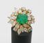 EMERALD AND DIAMOND RING