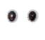 18K GOLD, DIAMOND AND OPAL EARRINGS