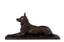 PIERRE NICOLAS TOURGENEFF (1854 - 1912)
‘Lying Dog’ a bronze sculpture, signed, stamped with foundry mark ‘Susse Fres Ed. Paris’
