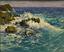 LEONID SOLOGUB (1884-1956)
Sea surf, Capri.