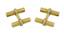 VAN CLEEF & ARPELS. Pair of cufflinks
VAN CLEEF & ARPELS. Yellow gold, and diamonds with interchangeable tips in lapis lazuli and onyx. Signed VCA and numbere...
