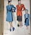 1940S FASHION
SET OF 61 FASHION PLATES, IN COLOUR, YEARS 1941-1943-1944-1945-1946