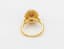 RUBY, DIAMOND AND 18K YELLOW GOLD RING