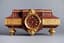 RED GRIOTTE MARBLE MANTEL CLOCK WITH ORMOLU ORNAMENTS
Europe, second half of the 19th century, circa 1870