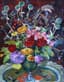 ALEXANDER ALTMANN (1878-1932)
Still life with flower bouquet