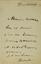 HENRI DE TOULOUSE-LAUTREC (1864-1901)
Autograph letter signed