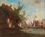 Jean d’Alheim (1832 – 1894 ) Venice, sunny canal view