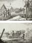 KARL IVANOVITCH KOLMAN (1786-1846 or 1847)
Pair of lithographs "Three in the summer" and "Three in the winter". 1820s.