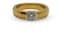 TIFFANY DIAMOND AND GOLD RING