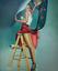 LEONID KRATKO (1925-2001)
Girl in a red skirt. Wallpaper