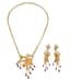 MAGERIT LIMITED EDITION ‘DRAGON LUX’
SET OF 18K YELLOW GOLD DIAMOND, RUBY AND EMERALD NECKLACE AND EARRINGS