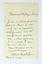 HENRI MATISSE (1869-1954)
Autograph letter signed “Henri Matisse”.