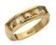 BAGUE EN OR JAUNE 18K ET CITRINES