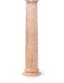 PINK MARBLE COLUMN PEDESTAL, late 19th - early 20th century