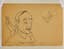 GEORGES ANNENKOV (1889-1974)
Set of four self-portraits for the cartoon 'Elegy’ (i)