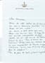 PRINCESS NILUFER DJEM SULTAN
Autograph letter signed «Nilufer» about her book «For the love of Tatiana»