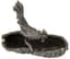 RUSSIAN SILVER FIGURINE OF A ROOSTER ON A BASKET, 1908-1917