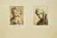 Jean-Baptiste Le Prince (1734–1781)
Two etchings from the "1ère Suitte de Coeffures" series. 1768.