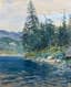 CAMILLA ALBERTOVNA BENOIS (1878-1953)
Mountain river scene