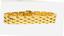 YELLOW GOLD BRIQUETTE
BRACELET, CA 1960