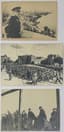 GEORGY UGRINOVICH (1910-1989) 
A SET OF THREE VINTAGE  PHOTOGRAPHS:  
1) Portrait Sydir Kovpak, Soviet-Ukrainian general 
Kovpak was awarded Hero of the Soviet Union 
2) WW2. A column of German prisoners spend on the 
streets of Kiev. Ukraine, Soviet Union, August 16, 1944 
3) January 1946