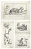 ILYA KABAKOV (1933 – 2023)
Set of nine original drawings: Illustrations for ‘L’ arbre merveilleux et autres contes de fées', 1980
