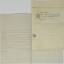 ROTHSCHILD FAMILY, TWO MANUSCRIPT LETTERS