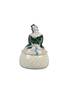 Porcelain powder box: ‘Merchant's wife’.
N. Danko, State Porcelain Factory, painted in the late 1920s
