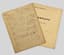 EMMANUEL BONDEVILLE (1898-1987)
Set of 3 Autograph Scores (2 Signed) and 2 Printed Scores.