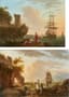18TH CENTURY FRENCH SCHOOL, CIRCLE OF CHARLES LACROIX DE MARSEILLE (1700-1782)
A pair of marine landscapes