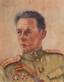 Schütt, Franz Friedrich Christian (1887-1967) Portrait of the Artillery Captain of the Soviet Army 1946-1948